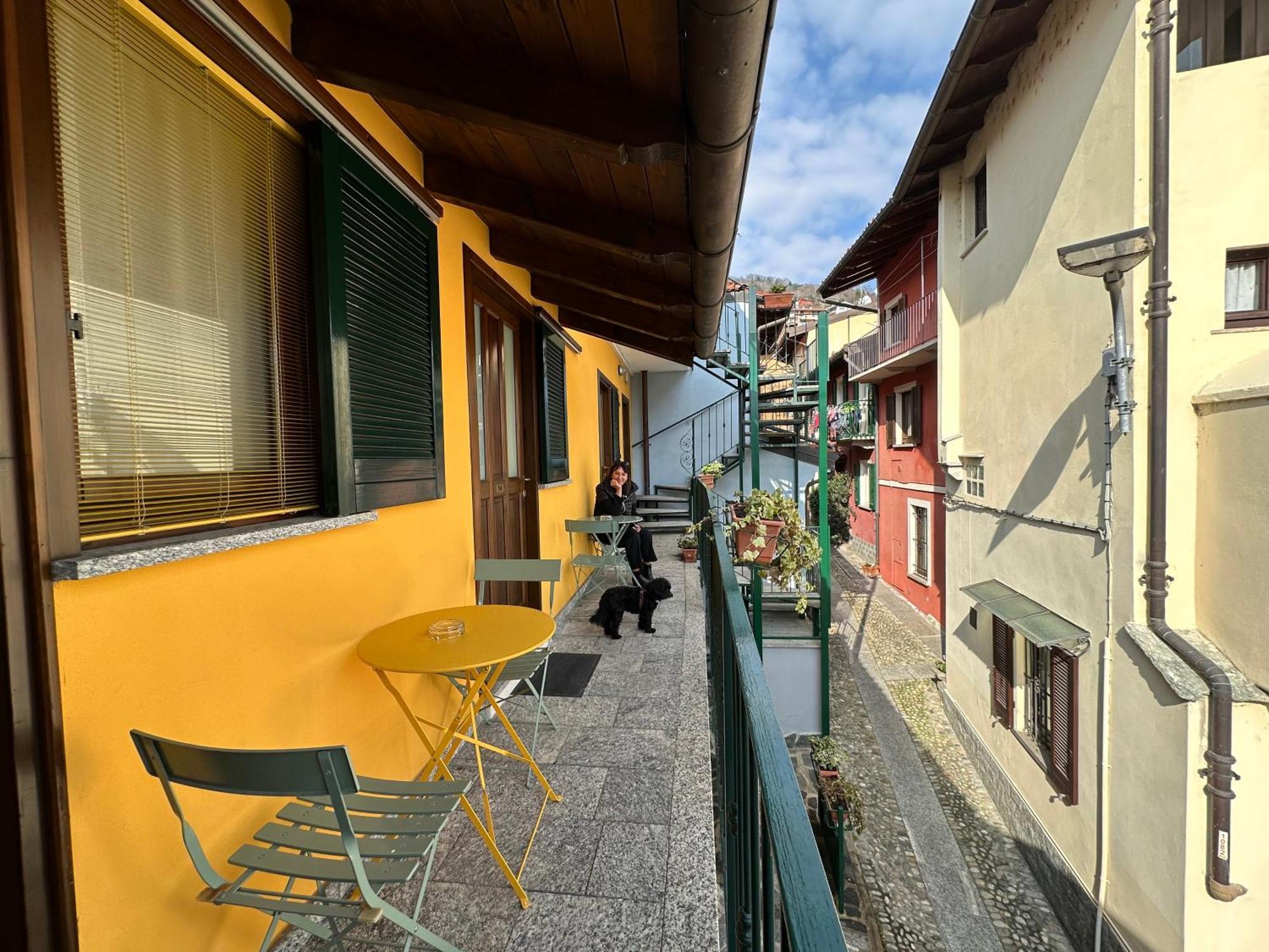 Dependance Pesce d'Oro Hotel Verbania Bagian luar foto